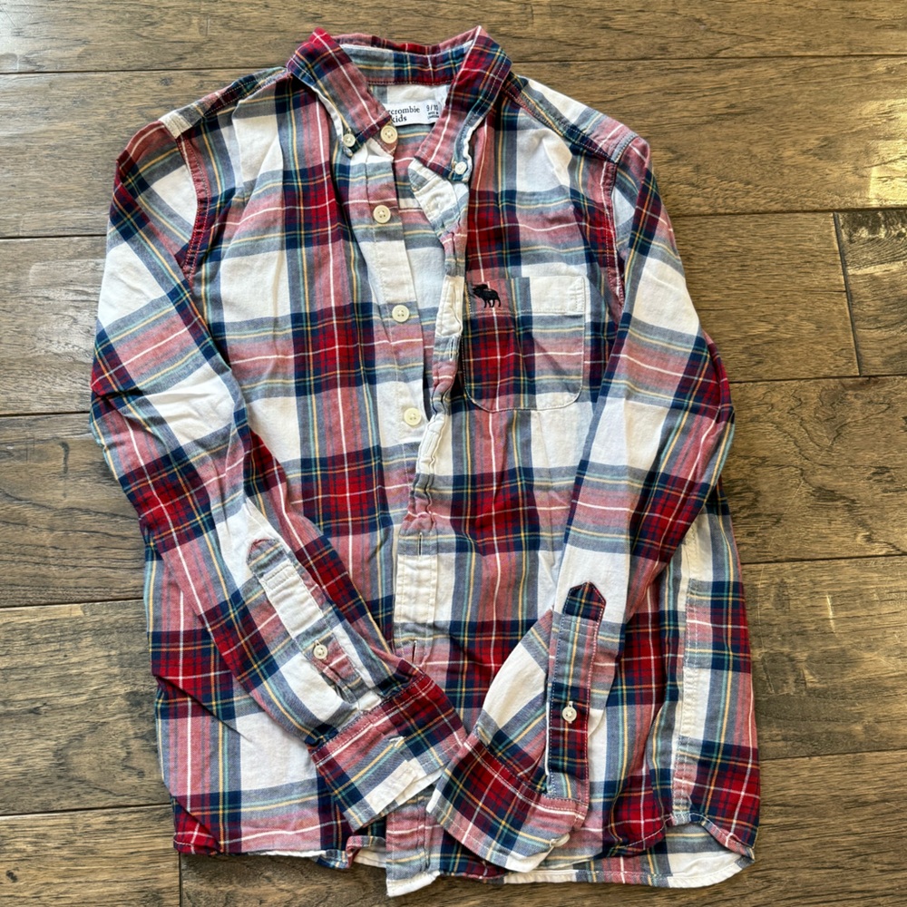 Abercrombie Kids Multicolor Plaid Shirt